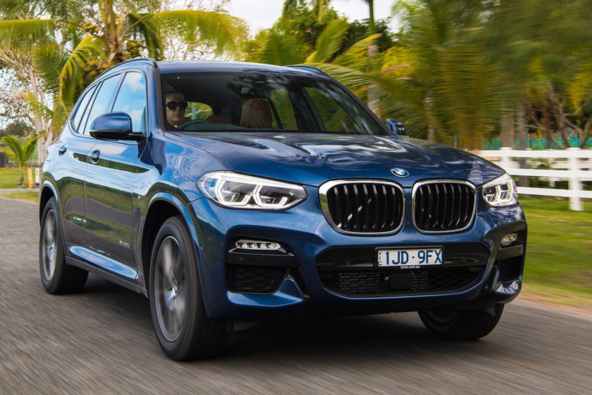 BMW ra mat X3 2018 “dau” Mercedes-Benz GLC